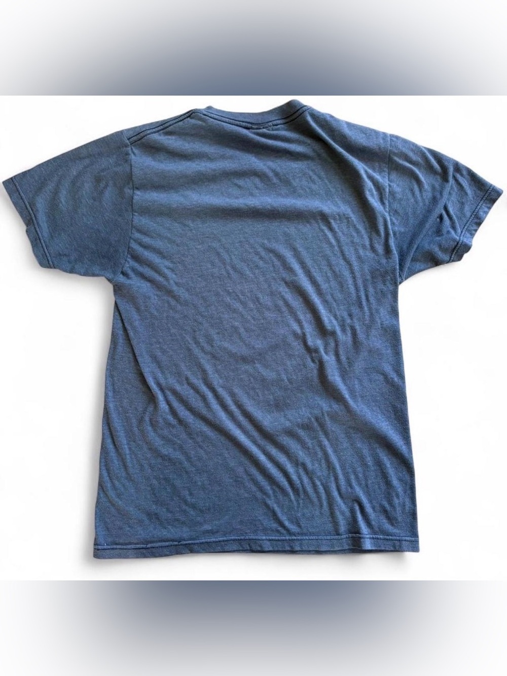 Men's Blue Graphic Spider-Man Half-Face T-Shirt - Picture 2 of 5